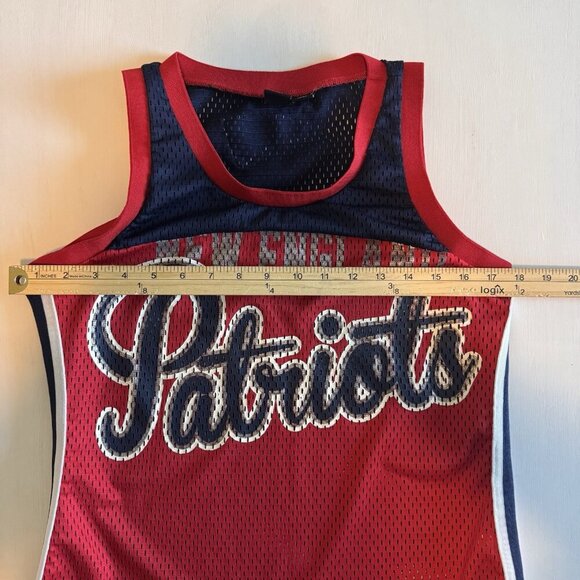 New England Patriots Women’s Medium Mesh Jersey Tank Top NFL Team Licensed - Picture 10 of 11